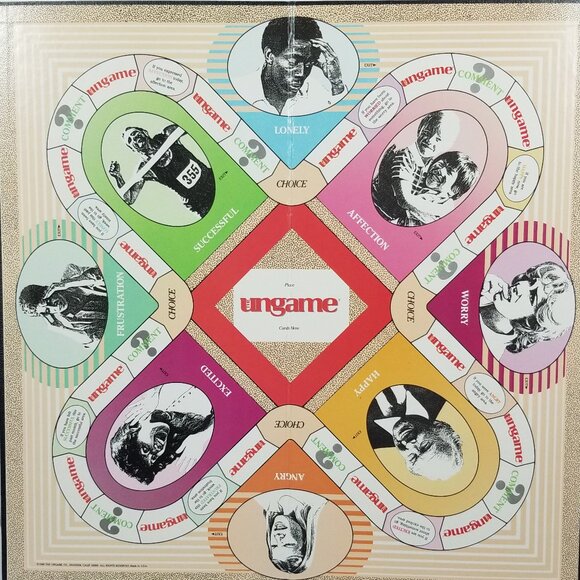 Vintage THE UNGAME The Christian Version 1984 Family Board Game 2-6 Players - Picture 8 of 12